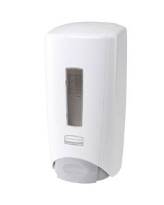 Rubbermaid Flex TC Foam and Liquid Soap Dispenser - 1300 ml Dispenser - 3.94" D x 5.75" W x 11.73" H - White in Color