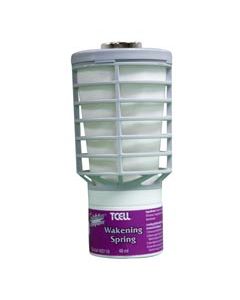 Rubbermaid Technical Concepts 402110 TCell Continuous Odor Control Air Freshener Refills - 1 case of 6 refills - Wakening Spring