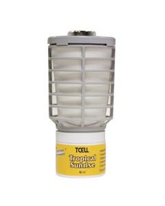 Rubbermaid Technical Concepts 402472 TCell Continuous Odor Control Air Freshener Refills - 1 case of 6 refills - Tropical Sunrise