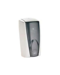Rubbermaid Technical Concepts AutoFoam Touch-Free Wall-Mounted 1100 ml Soap Dispenser - White with Black Insert