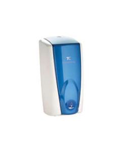 Rubbermaid Technical Concepts AutoFoam Touch-Free Wall-Mounted 1100 ml Soap Dispenser - White with Blue Insert