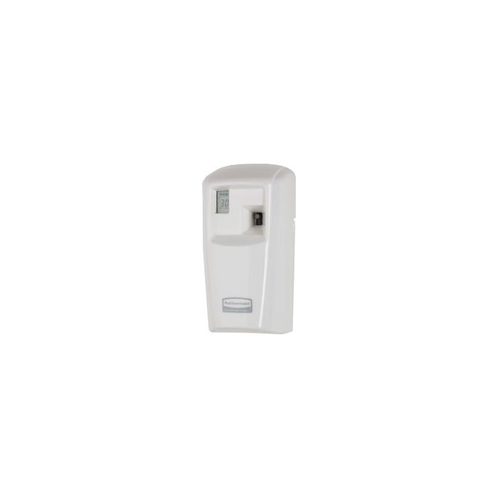 Rubbermaid Technical Concepts Microburst 3000 LCD Air Freshener Dispenser - White in Color