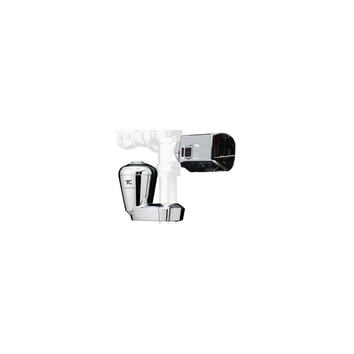 Rubbermaid 3486553 AutoFlush Sidemount & SaniCell 3/4" Pipe Combo Kit for Sloan & Zurn Urinal Flush Valves