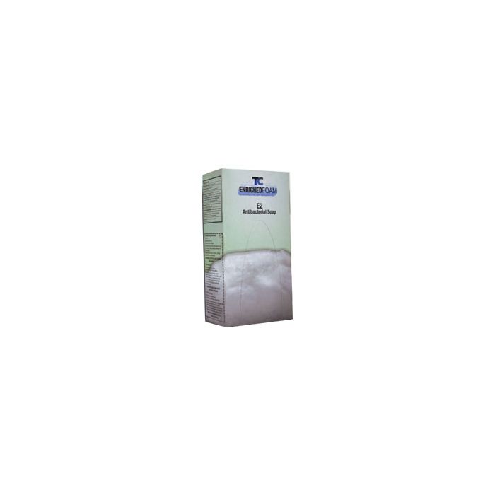 Rubbermaid 2018598 Enriched Foam Antibacterial Hand Soap (E2 Rated) - 800 ml per refill - 1 case of 6 refills