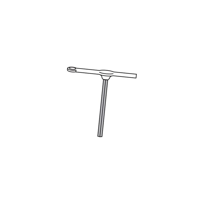 Technical Concepts TC490174 Security T Wrench for AutoFlush Clamp and AutoFlush SideMount