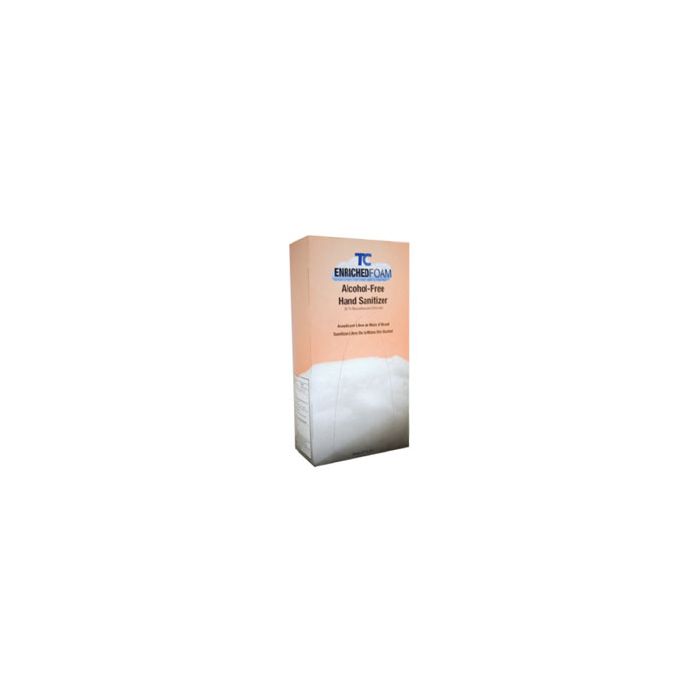 Technical Concepts TC Enriched Foam Alcohol-Free Hand Sanitizer - 800 ml per refill - 1 case of 6 refills