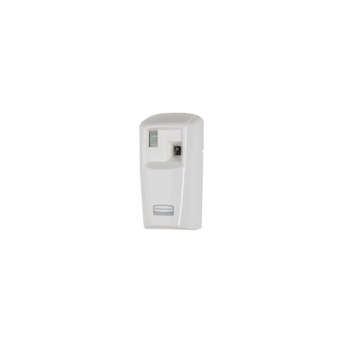 Rubbermaid Technical Concepts Microburst 3000 LCD Air Freshener Dispenser - White in Color