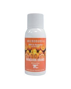 Rubbermaid Technical Concepts 402408 Microburst 3000 30-Day Air Freshener Refills - 1 case of 12 refills - Mandarin Orange