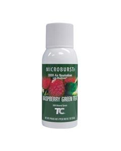 Rubbermaid Technical Concepts 750362 Microburst 3000 30-Day Air Freshener Refills - 1 case of 12 refills - Raspberry Green Tea